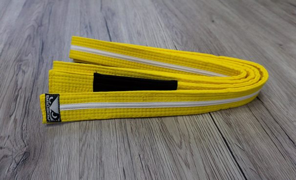 BAD BOY παιδικη ζωνη bjj - Yellow /white